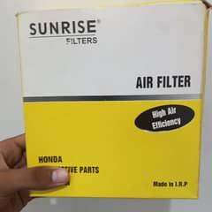 Honda air filter and oil filter