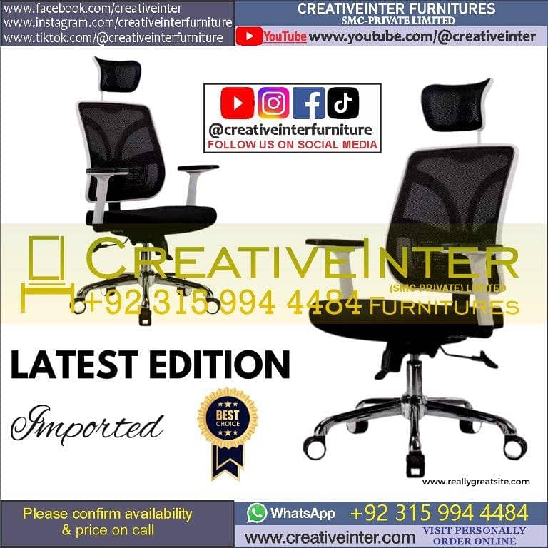 Executive chair Office table Manager desk sofa set Boss CEO Modern 16