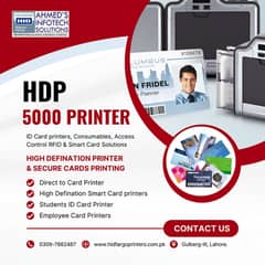 Fargo Hdp5000 dual Sided Card printer