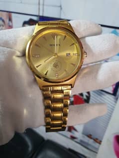 Rolex men golden watch- Rolex watch