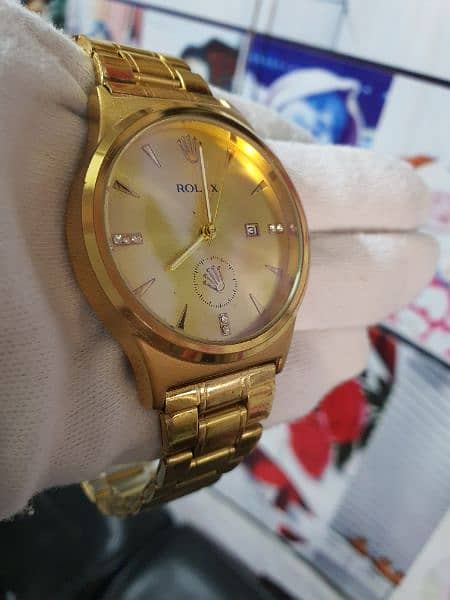 Rolex men golden watch- Rolex watch 2