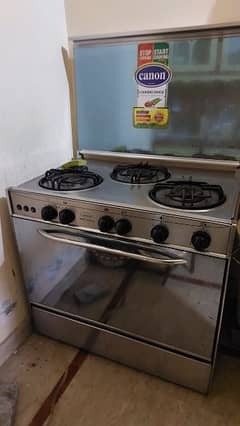 cooking range canon like brand new minor used
