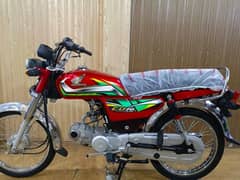 HONDA CD-70 MODEL 2022 UNREGISTERED