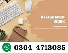 Assignment writing work Part Time/Full Time Daily payments