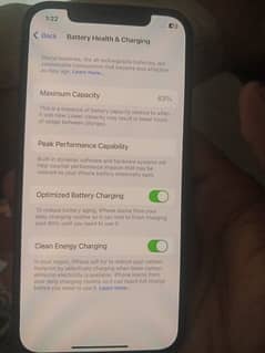 apple I phon 12 with 83 health PTA proved all okay