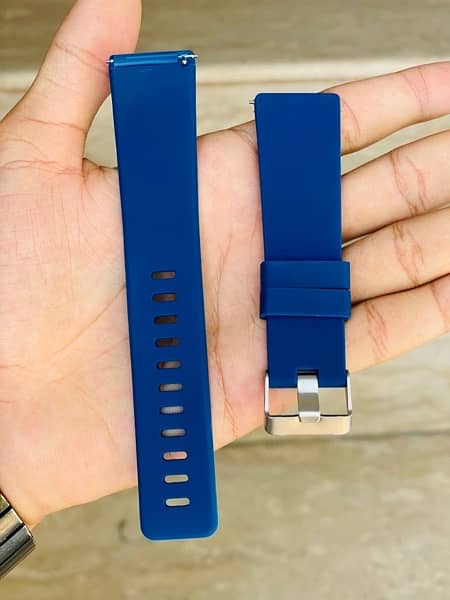 22mm Smart Watch /Analog Watch Leather /Silicone Straps 15