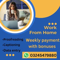 Online jobs/Work from home / Students and house wife's can easily app