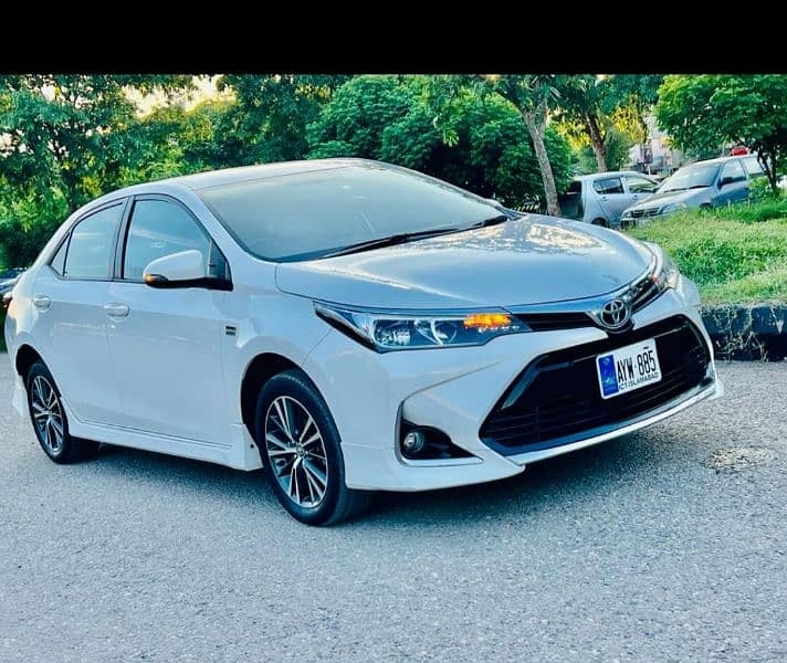 X Corolla on Rent in Islamabad | Car on Rent, Prado, Civic, Revo, BRV 1