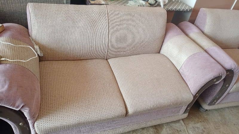 sofa set 7 seatr good condition 1