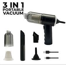 Vaccum Cleaner 3 In 1 Car DVR Dash Cam Electric blower Air compressor 0