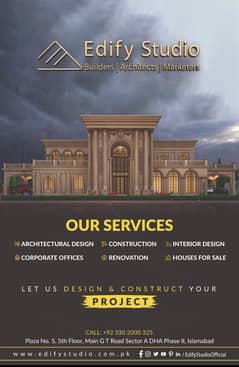 Let Us Design & Construct Your Dream House.