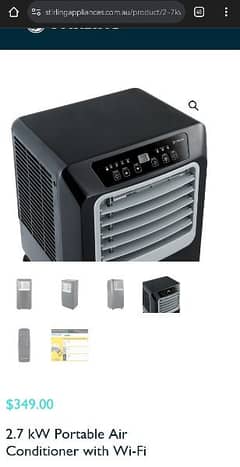 Stirling portable air conditioner ac with wifi and remote control