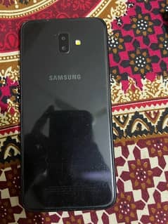 samsung j6 plus with orignal box and charger