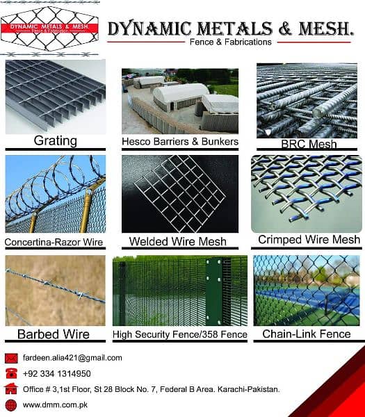 Chain Link Fence/ Razor Wire/ Electric Fence/ Barbed Wire/ Security 5