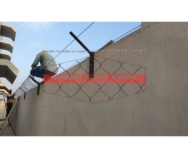 Chain Link Fence/ Razor Wire/ Electric Fence/ Barbed Wire/ Security 6