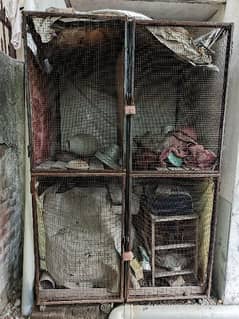 Hen Cage 4 doors