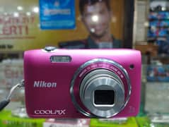 NIKON DIGITAL COMPACT CAMERA . S3500. ZUBAIR MUGHAL