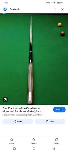 snooker cue