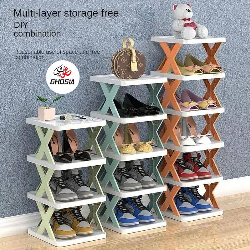 5 layer Shoe rack shoes organizer 3