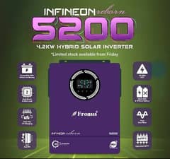 Fronus Infineon reborn 5200 - 4.2 KW Hybrid Solar Inverter