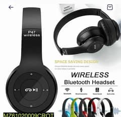 p 47 wireless Bluetooth headphones