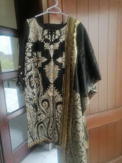 Dress Khaadi Gold collection 3pc