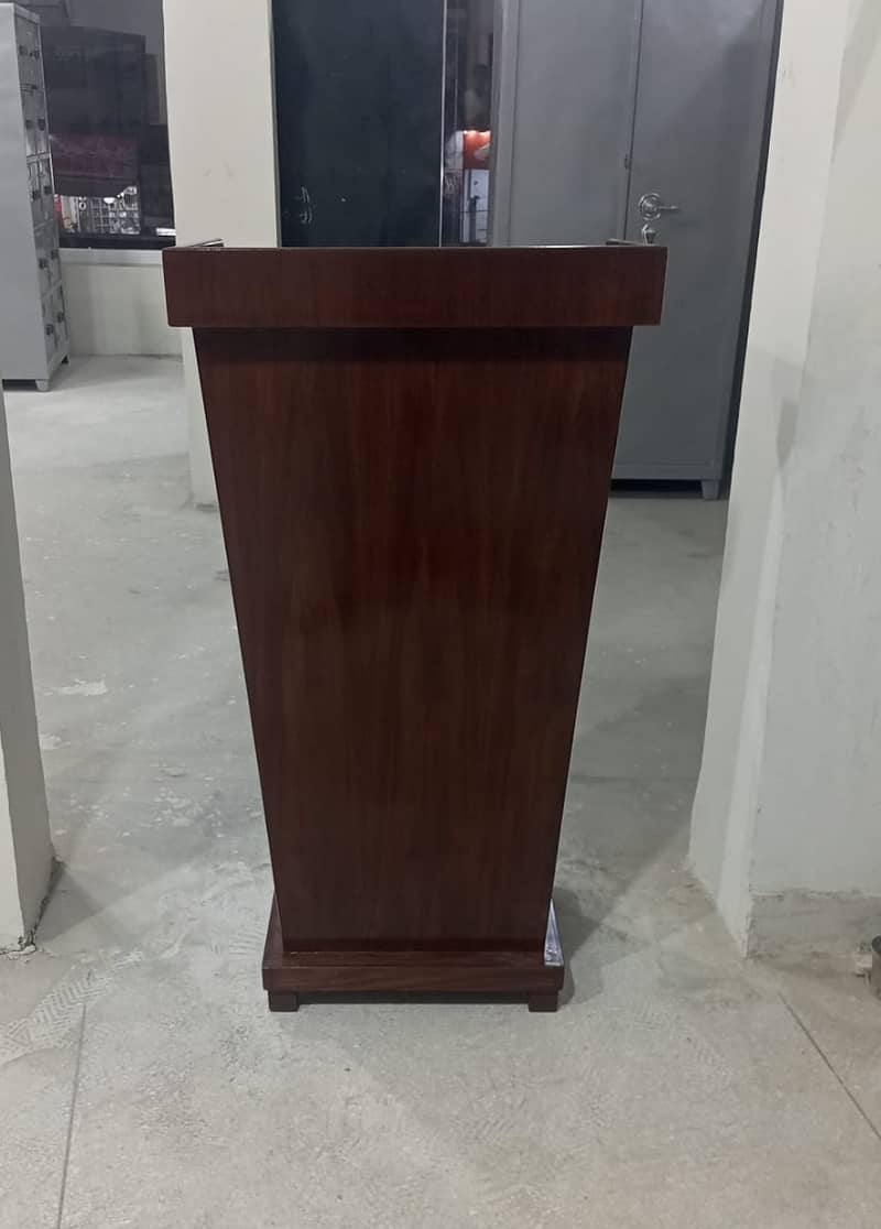 dice / lecture stand / speech desk /  wooden table / lecture table 4