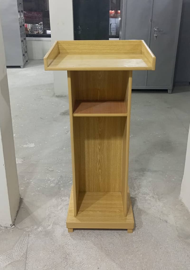 dice / lecture stand / speech desk /  wooden table / lecture table 7