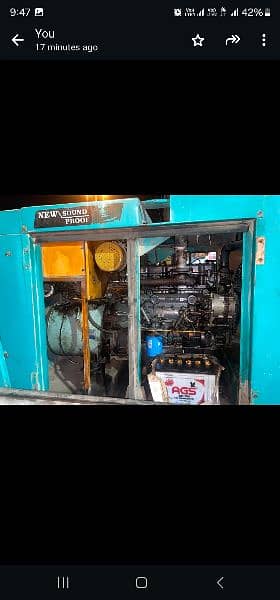 denyo 2.45. 45 kva or 2.25. 25. kva ganretor AD KO PORA RED KAR LEN 6