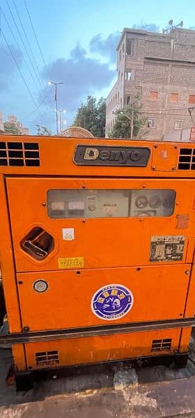 denyo 2.45. 45 kva or 2.25. 25. kva ganretor AD KO PORA RED KAR LEN 11