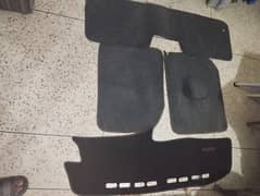 Old Cultus floor mats & dashboard mat