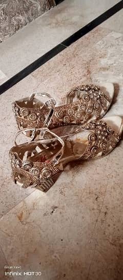 Bridal heels just like new