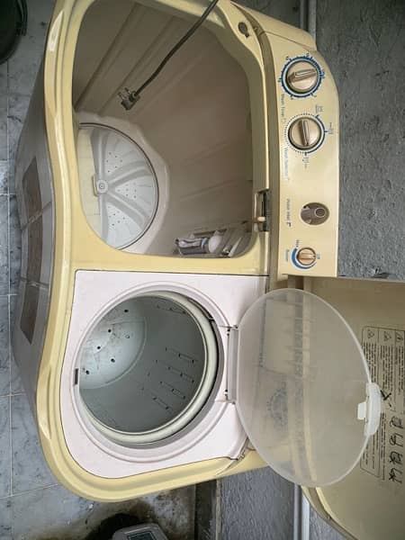 washing machine and dryer spinner haier 2