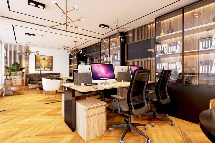 Office Interior - 3D Designing - Space Makeover - Renovation 12