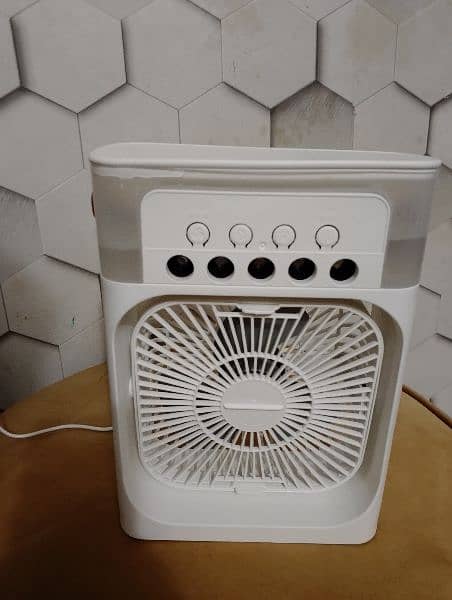 fan with humidifier and lights 2