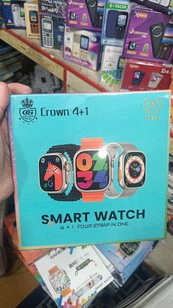 4+1 Smart watch crown 0