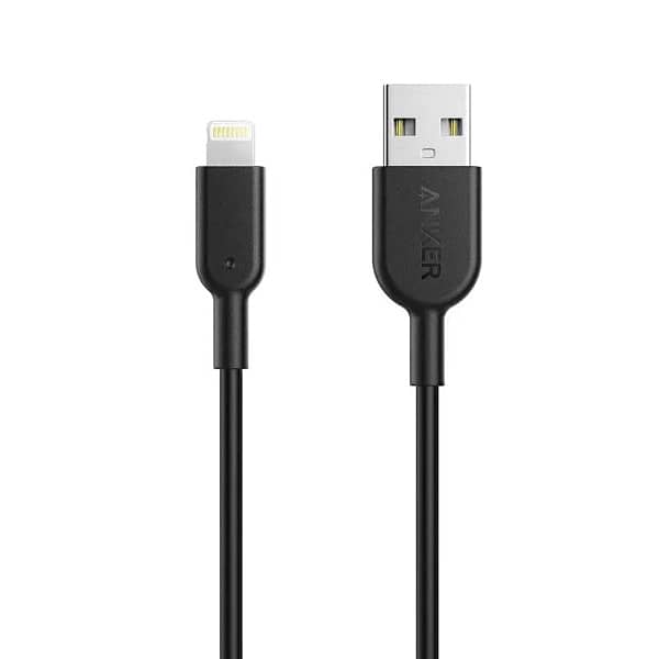 Anker Powerline II Lighting Cable 3ft – Black/ 6