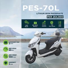 Pakzon Electric Scooty PES-70L 2024
