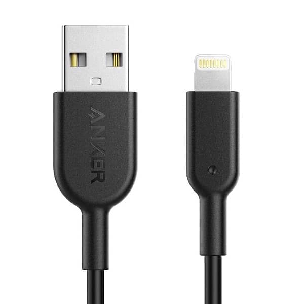 Anker Powerline II Lighting Cable 3ft – Black/ 0