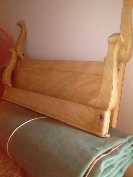 Single Bed Wooden 1