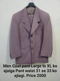 4 Coat pant 1 waiscot
