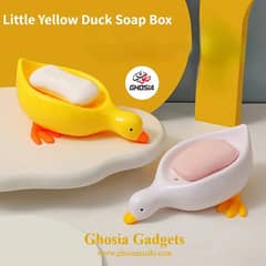 Duck shape soap holder