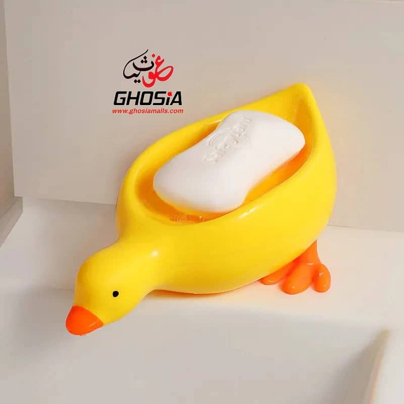 Duck shape soap holder 1