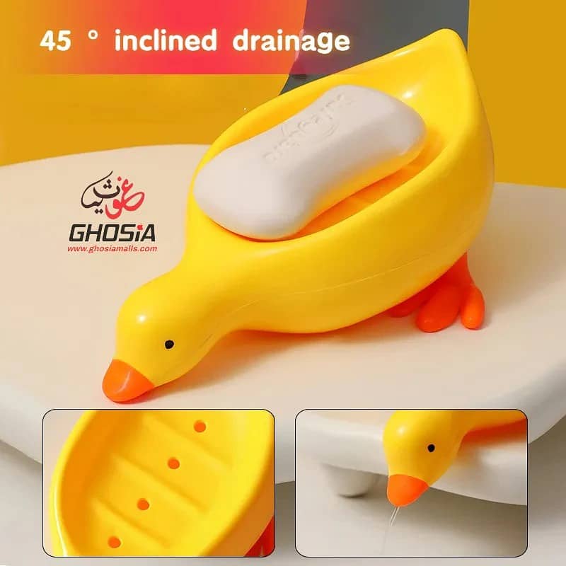 Duck shape soap holder 3