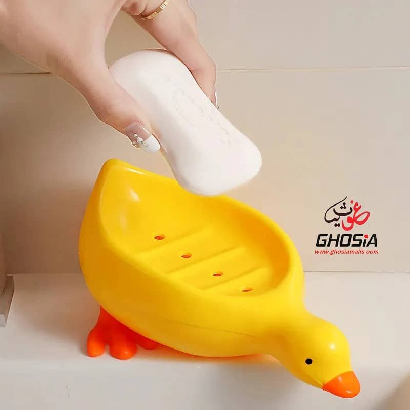 Duck shape soap holder 4