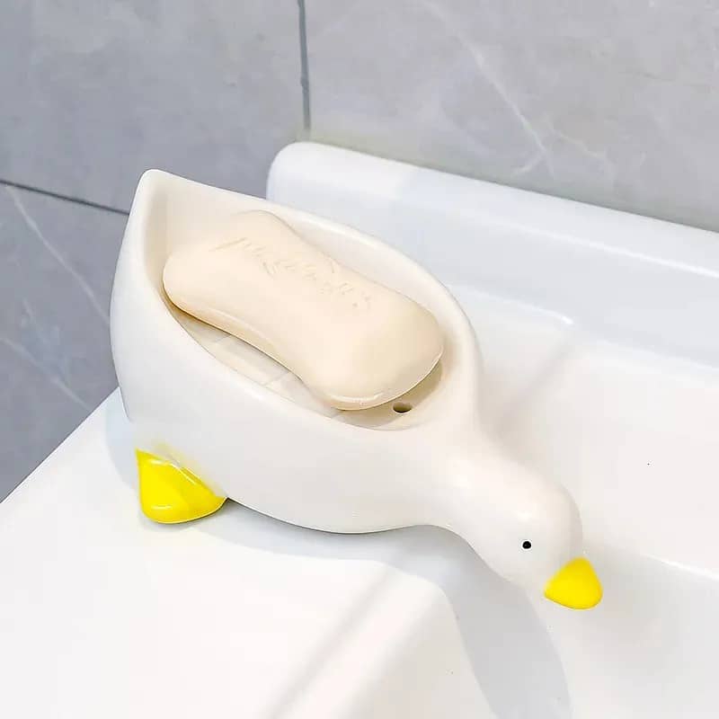 Duck shape soap holder 5