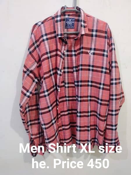 3 Shirts 5 T-shirt used 1