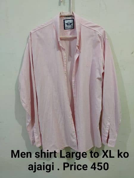 3 Shirts 5 T-shirt used 2