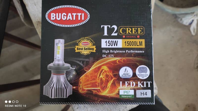 Bugatti T2 H4 LEDs 0