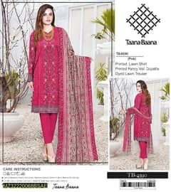 unstitched lawn digital print suit